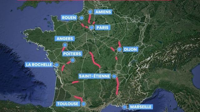 , La carte des blocages des agriculteurs ce jeudi 1er février, à Paris et dans toute la France